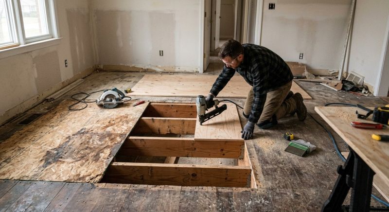 Floor Joist Replacement in Wilmington, NC
